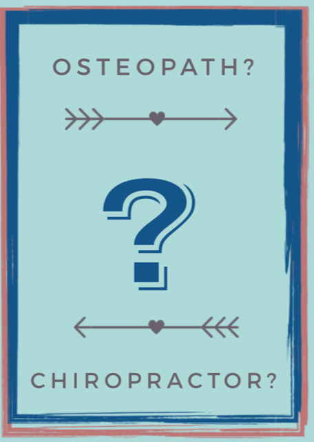 North london Osteopath vs chiropractor