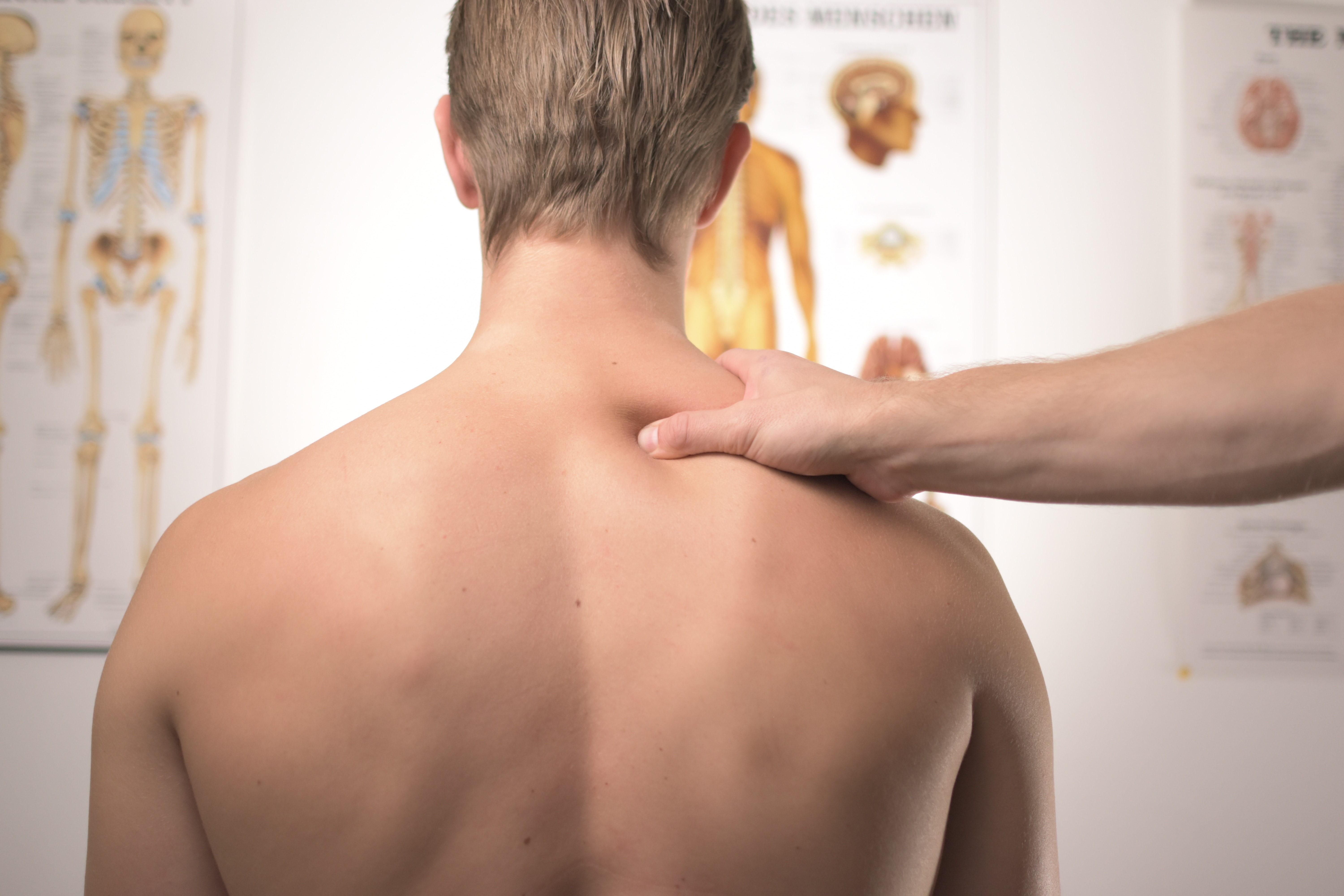 Neck and upper back pain related to the festive season.
