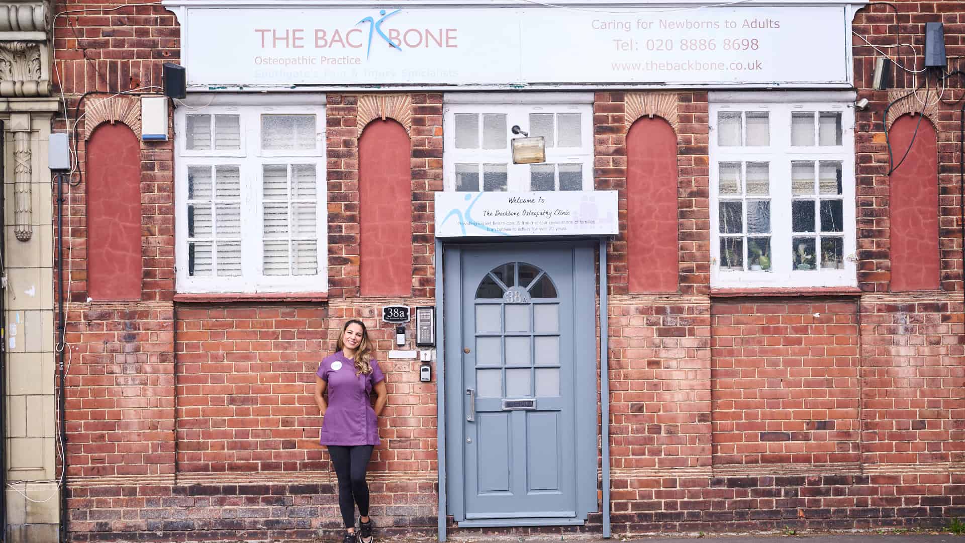 The Backbone clinic osteopathy, southgate, London, N14, North London, Womens health, paediatrics, Baby cranial, Training, Pain management.